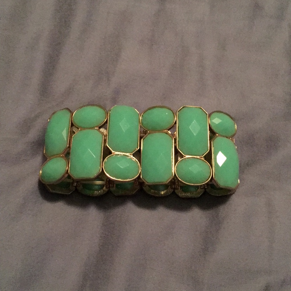 Sea foam elastic bangle